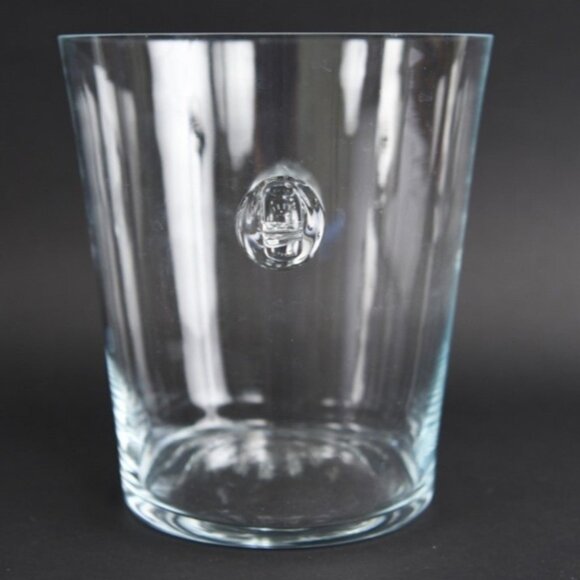 EUC Tiffany Ice Bucket with scroll side handles. - Picture 2 of 6